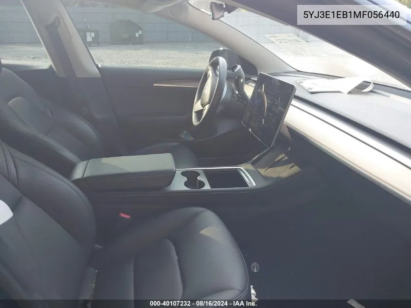 5YJ3E1EB1MF056440 2021 Tesla Model 3