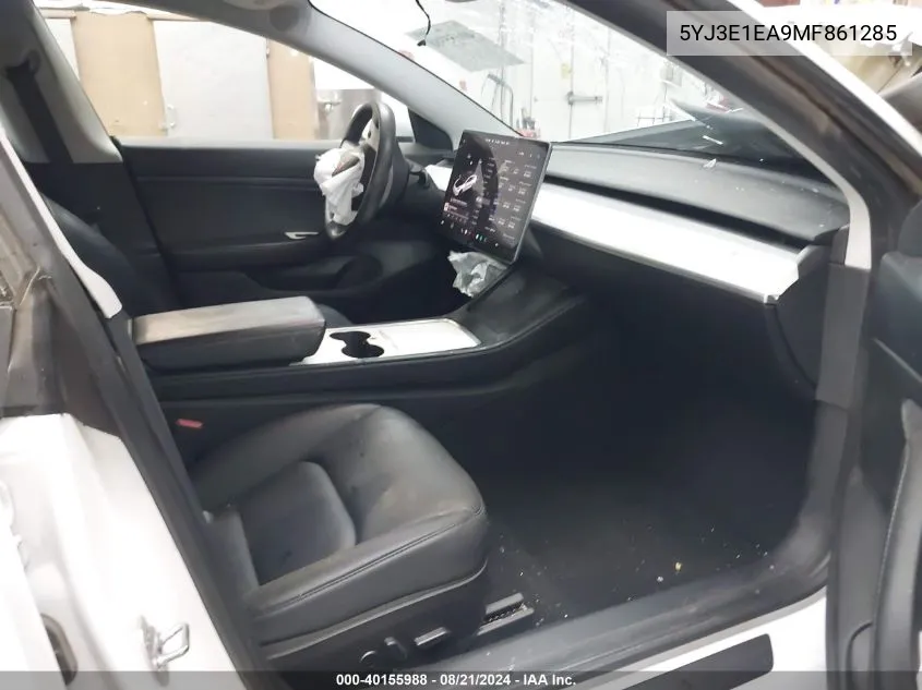 5YJ3E1EA9MF861285 2021 Tesla Model 3