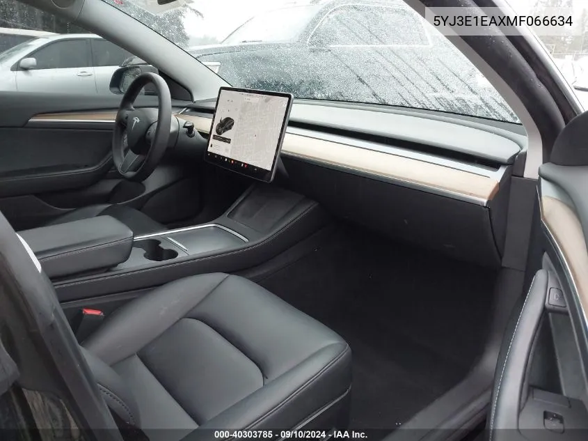 5YJ3E1EAXMF066634 2021 Tesla Model 3