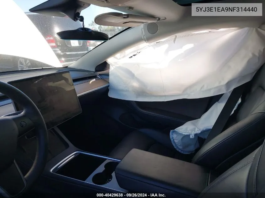 5YJ3E1EA9NF314440 2022 Tesla Model 3