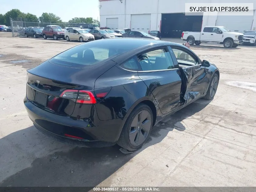 5YJ3E1EA1PF395565 2023 Tesla Model 3 Rear-Wheel Drive