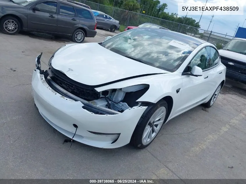 5YJ3E1EAXPF438509 2023 Tesla Model 3 Rear-Wheel Drive