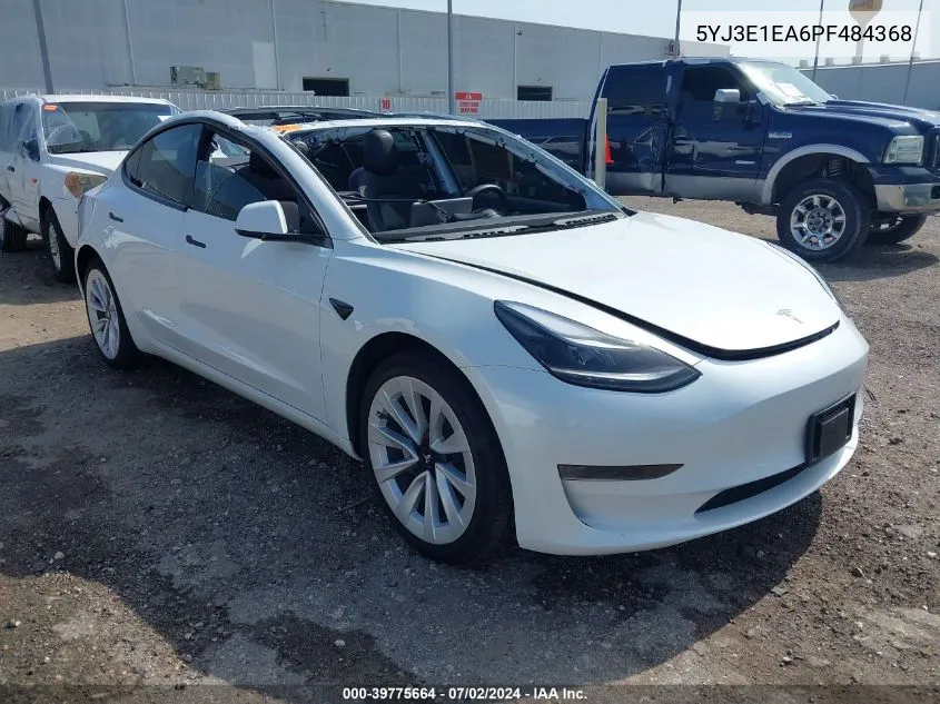 2023 Tesla Model 3 Rear-Wheel Drive VIN: 5YJ3E1EA6PF484368 Lot: 39775664