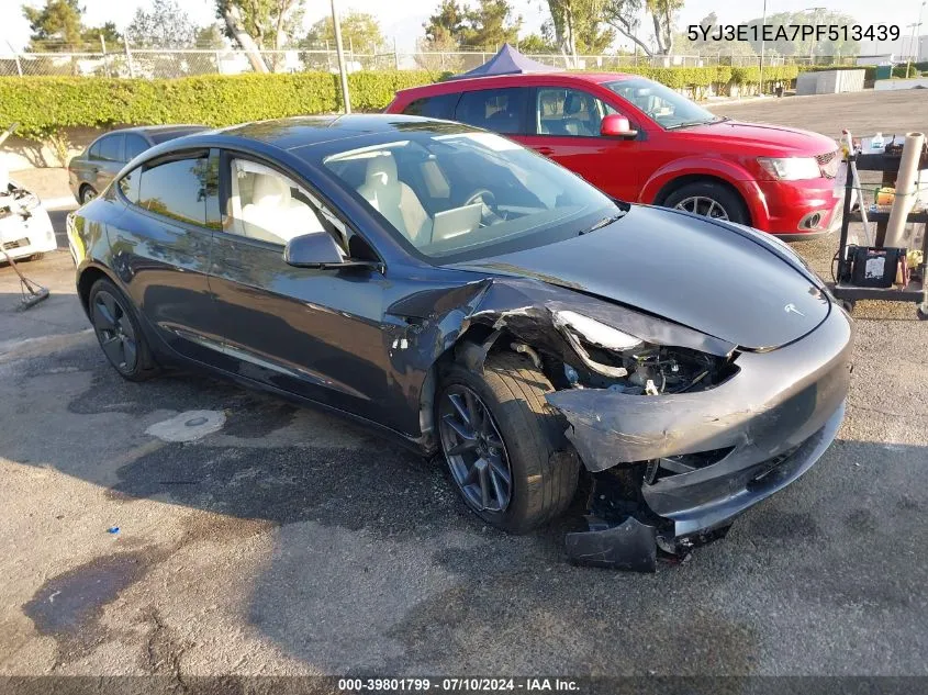 5YJ3E1EA7PF513439 2023 Tesla Model 3 Rear-Wheel Drive