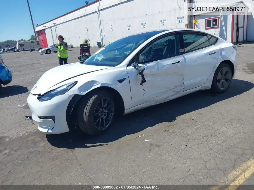 5YJ3E1EA6PF558971 2023 Tesla Model 3 Rear-Wheel Drive