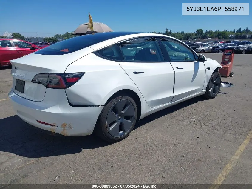 5YJ3E1EA6PF558971 2023 Tesla Model 3 Rear-Wheel Drive