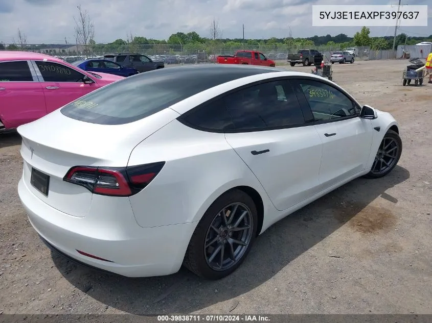 5YJ3E1EAXPF397637 2023 Tesla Model 3 Rear-Wheel Drive