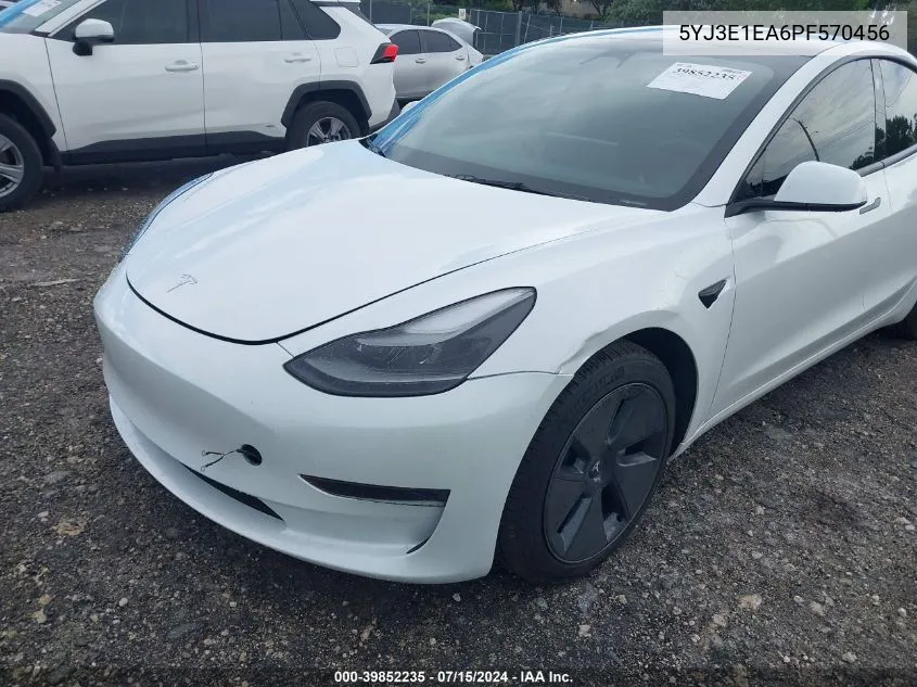 5YJ3E1EA6PF570456 2023 Tesla Model 3 Rear-Wheel Drive