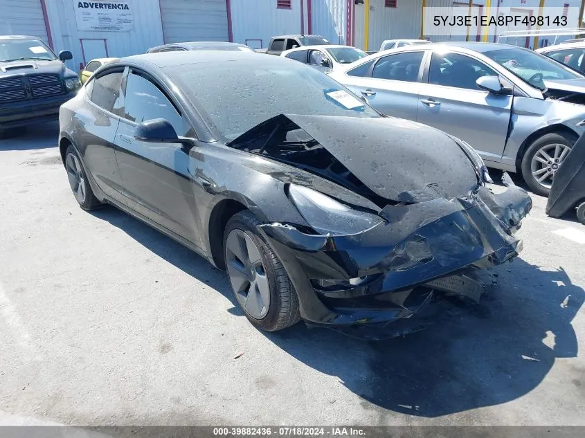 5YJ3E1EA8PF498143 2023 Tesla Model 3 Rear-Wheel Drive