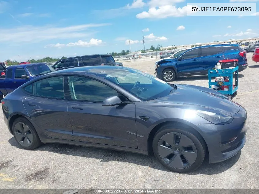 5YJ3E1EA0PF673095 2023 Tesla Model 3