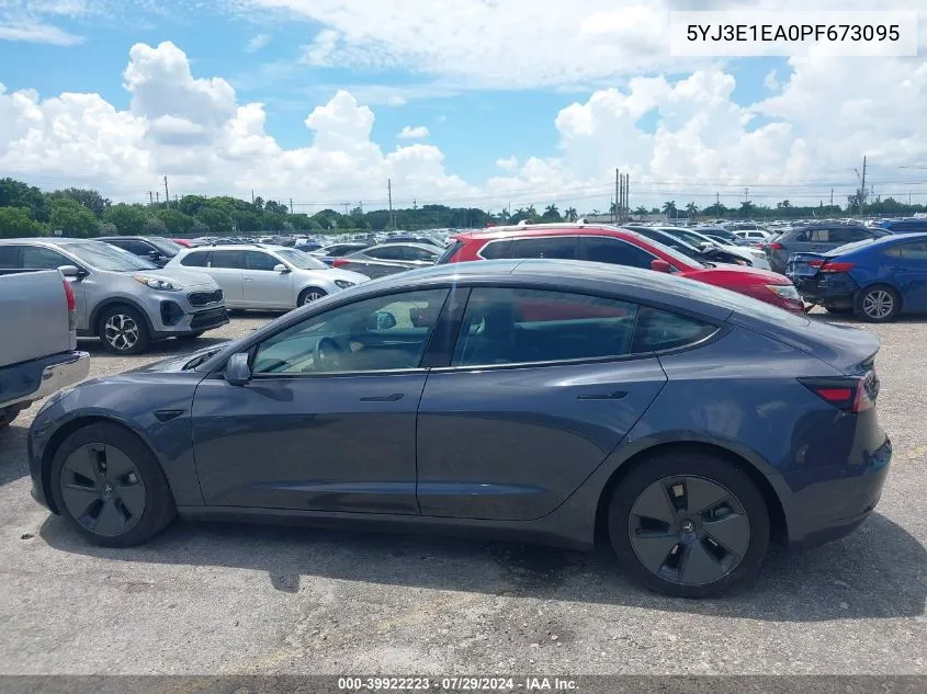 5YJ3E1EA0PF673095 2023 Tesla Model 3