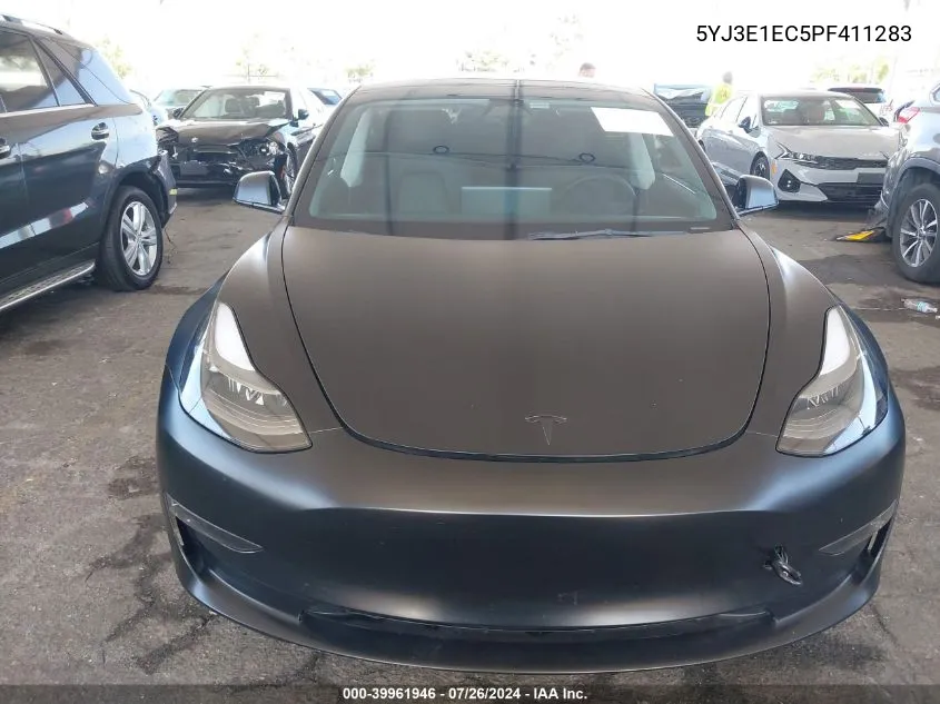 2023 Tesla Model 3 Performance Dual Motor All-Wheel Drive VIN: 5YJ3E1EC5PF411283 Lot: 39961946