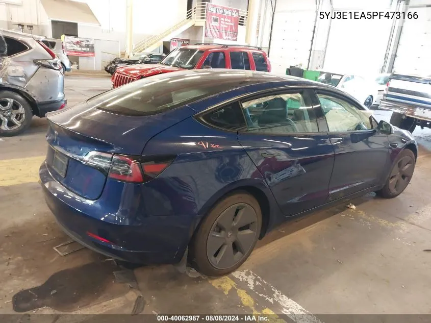 2023 Tesla Model 3 Rear-Wheel Drive VIN: 5YJ3E1EA5PF473166 Lot: 40062987