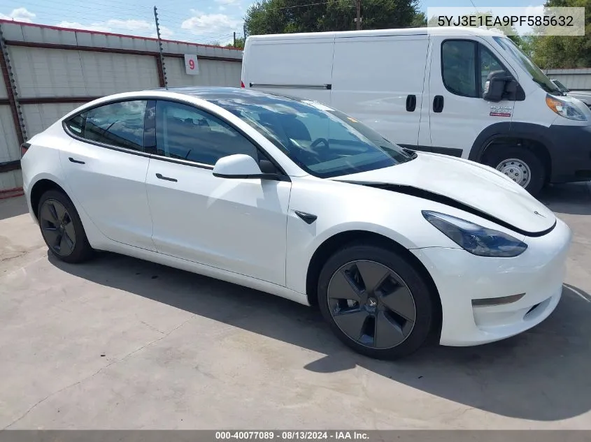 5YJ3E1EA9PF585632 2023 Tesla Model 3 Rear-Wheel Drive