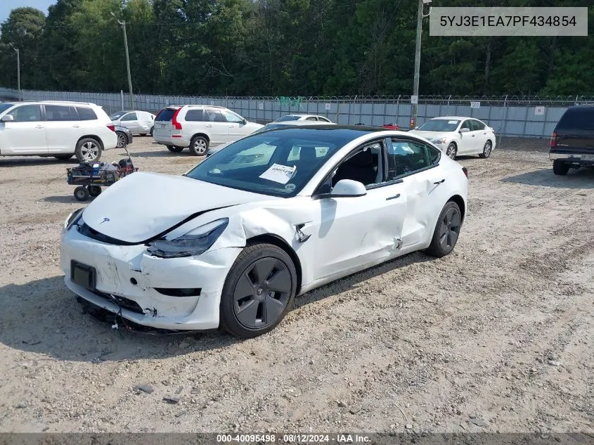 5YJ3E1EA7PF434854 2023 Tesla Model 3 Rear-Wheel Drive