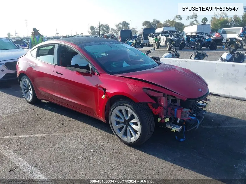 5YJ3E1EA9PF695547 2023 Tesla Model 3 Rear-Wheel Drive