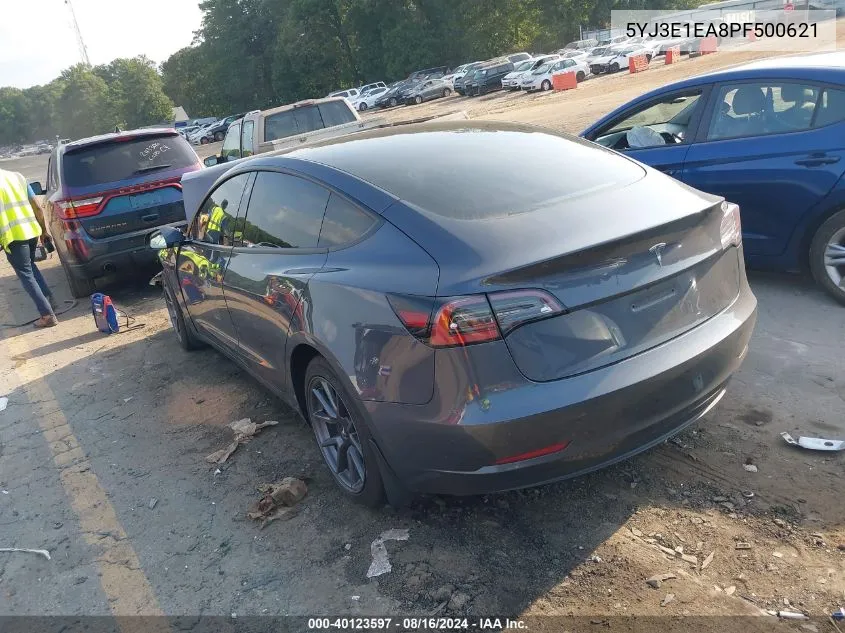 5YJ3E1EA8PF500621 2023 Tesla Model 3 Rear-Wheel Drive