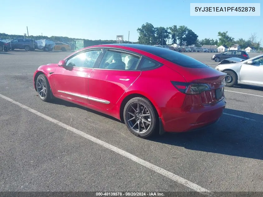 5YJ3E1EA1PF452878 2023 Tesla Model 3