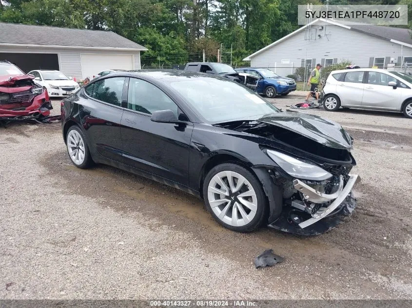 2023 Tesla Model 3 Rear-Wheel Drive VIN: 5YJ3E1EA1PF448720 Lot: 40143327