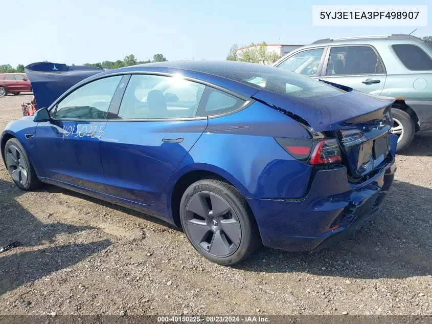 5YJ3E1EA3PF498907 2023 Tesla Model 3