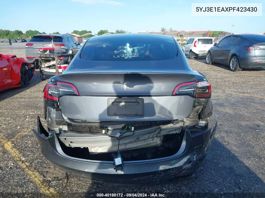 5YJ3E1EAXPF423430 2023 Tesla Model 3