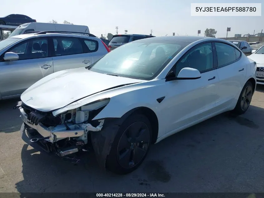 5YJ3E1EA6PF588780 2023 Tesla Model 3 Rear-Wheel Drive