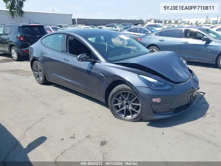 5YJ3E1EA0PF710811 2023 Tesla Model 3 Rear-Wheel Drive