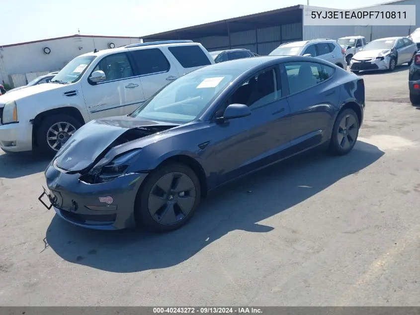 5YJ3E1EA0PF710811 2023 Tesla Model 3 Rear-Wheel Drive