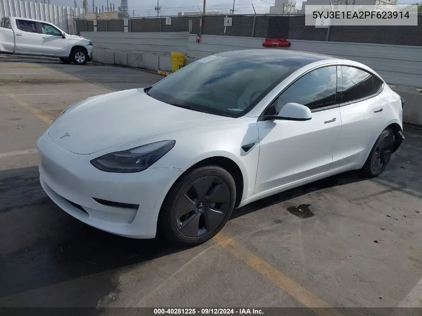 5YJ3E1EA2PF623914 2023 Tesla Model 3