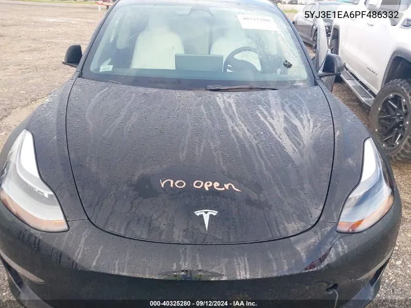 5YJ3E1EA6PF486332 2023 Tesla Model 3