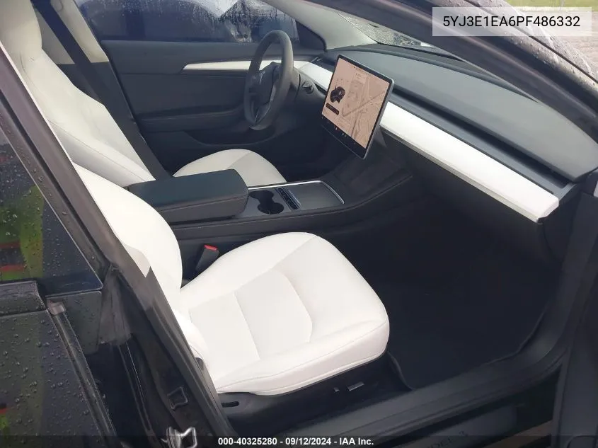 5YJ3E1EA6PF486332 2023 Tesla Model 3