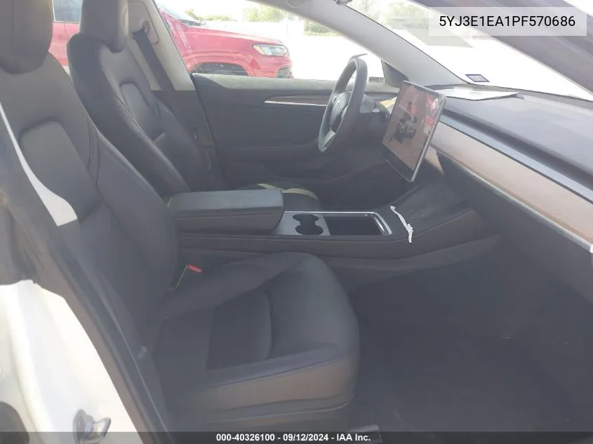 5YJ3E1EA1PF570686 2023 Tesla Model 3