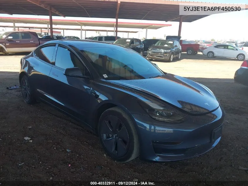 5YJ3E1EA6PF450530 2023 Tesla Model 3 Rear-Wheel Drive