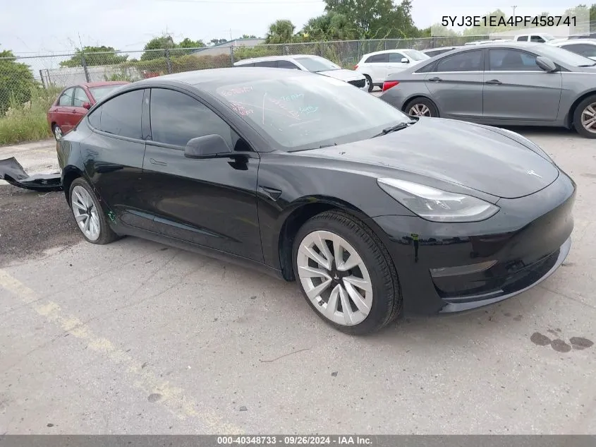 5YJ3E1EA4PF458741 2023 Tesla Model 3