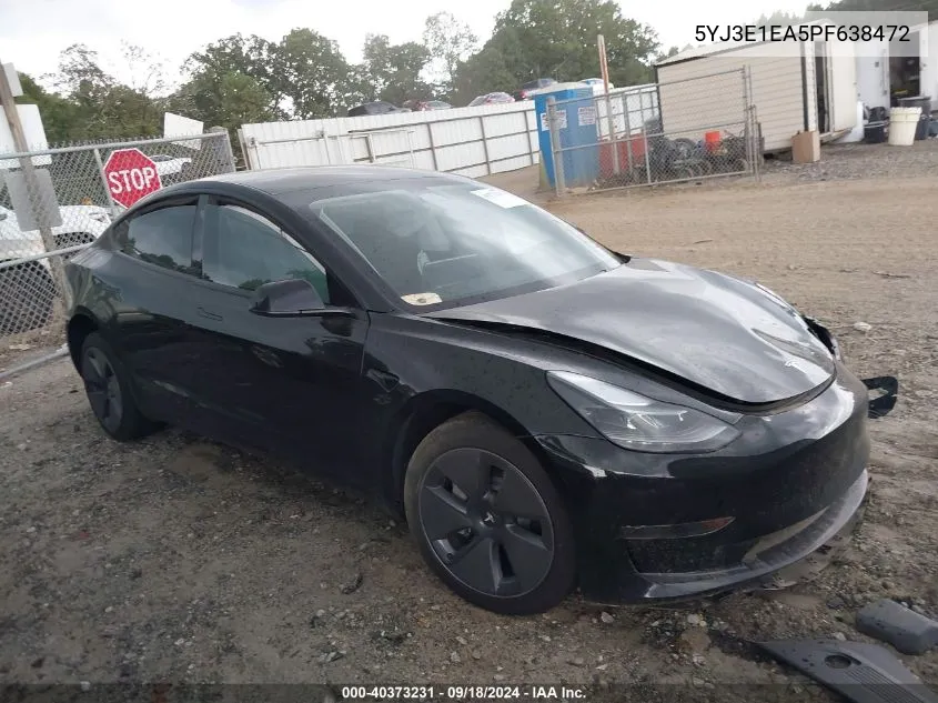 5YJ3E1EA5PF638472 2023 Tesla Model 3 Rear-Wheel Drive