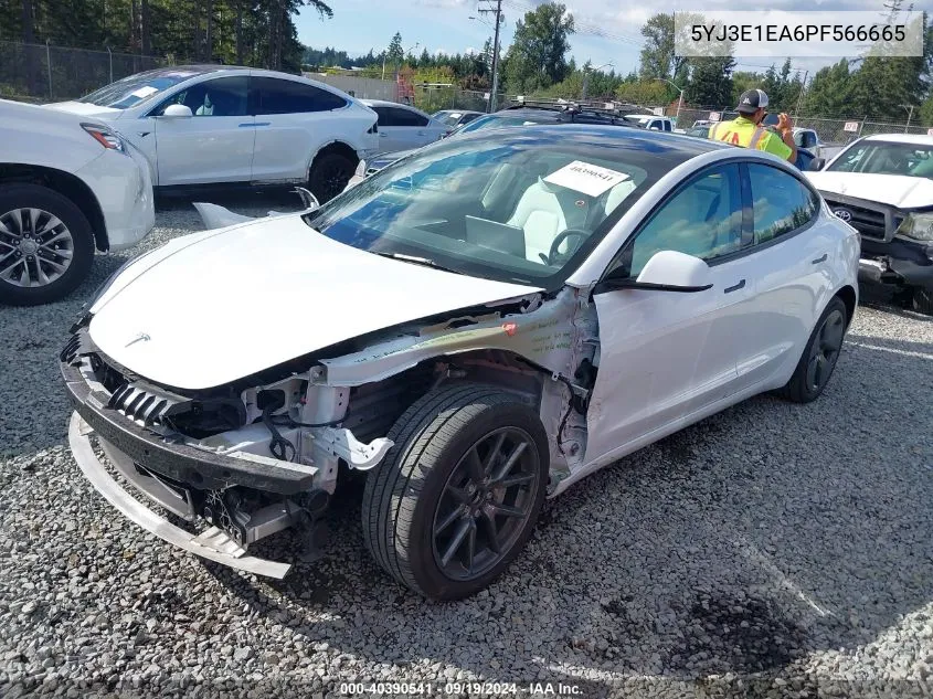 5YJ3E1EA6PF566665 2023 Tesla Model 3 Rear-Wheel Drive