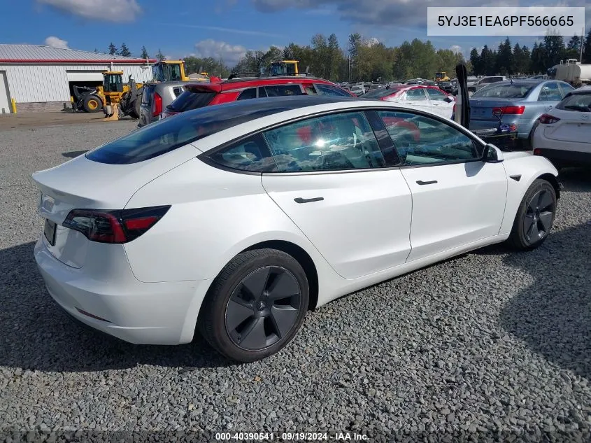 5YJ3E1EA6PF566665 2023 Tesla Model 3 Rear-Wheel Drive