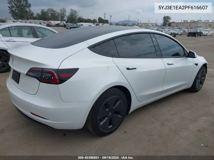 5YJ3E1EA2PF616607 2023 Tesla Model 3 Rear-Wheel Drive