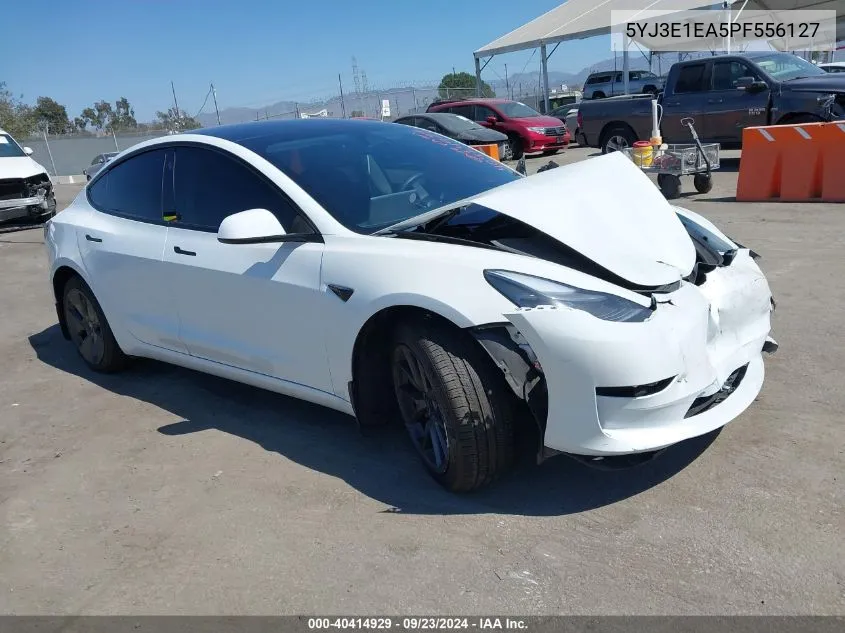 2023 Tesla Model 3 Rear-Wheel Drive VIN: 5YJ3E1EA5PF556127 Lot: 40414929