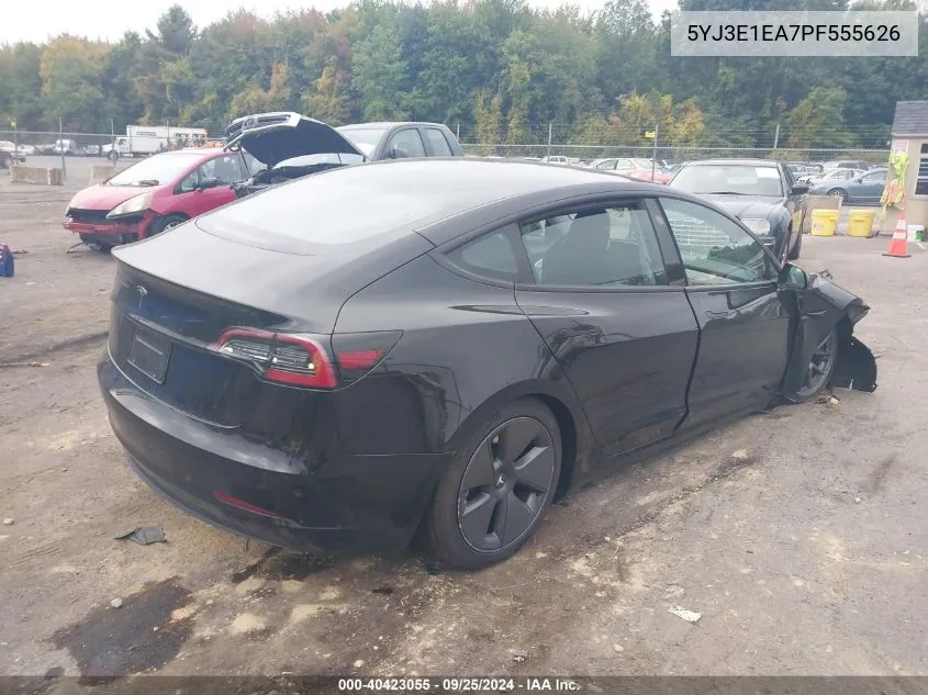 5YJ3E1EA7PF555626 2023 Tesla Model 3 Rear-Wheel Drive