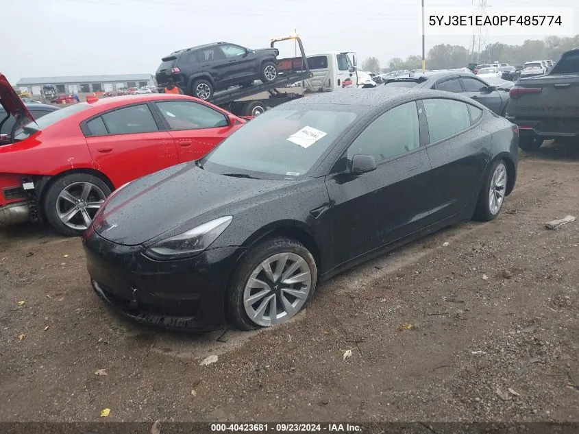 5YJ3E1EA0PF485774 2023 Tesla Model 3 Rear-Wheel Drive