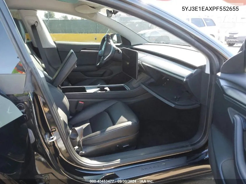 5YJ3E1EAXPF552655 2023 Tesla Model 3