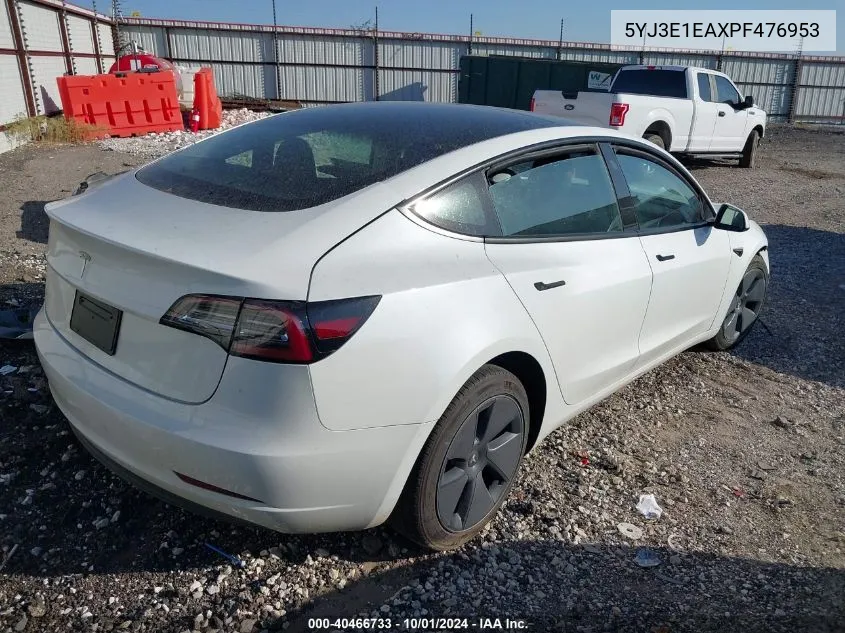 5YJ3E1EAXPF476953 2023 Tesla Model 3