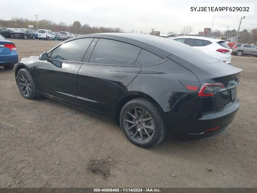 5YJ3E1EA9PF629032 2023 Tesla Model 3 Rear-Wheel Drive