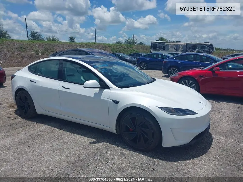 5YJ3E1ET5RF782320 2024 Tesla Model 3