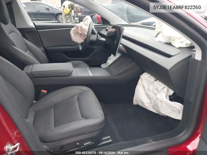 5YJ3E1EA8RF822260 2024 Tesla Model 3