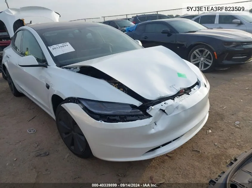 5YJ3E1EA3RF823509 2024 Tesla Model 3 Rear-Wheel Drive