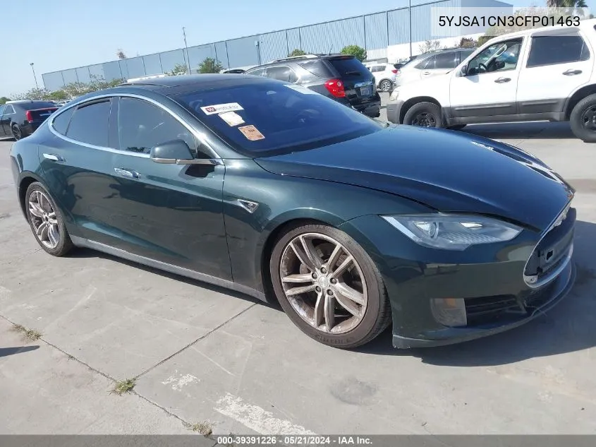 2012 Tesla Model S Signature VIN: 5YJSA1CN3CFP01463 Lot: 39391226