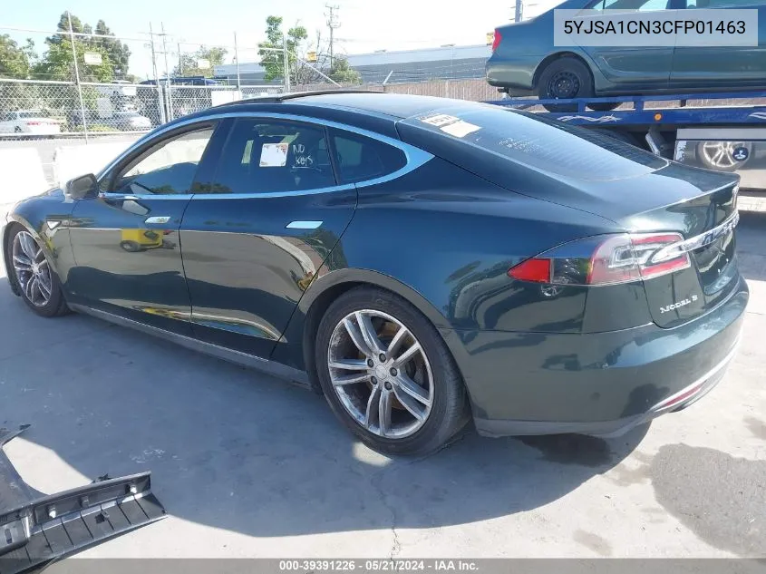 2012 Tesla Model S Signature VIN: 5YJSA1CN3CFP01463 Lot: 39391226