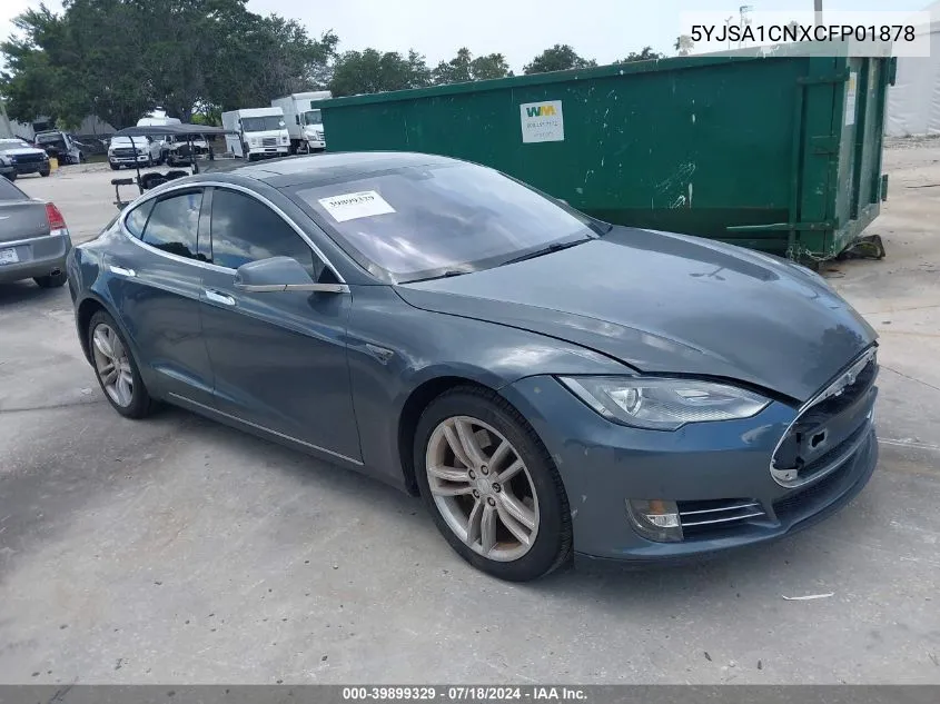 2012 Tesla Model S Signature VIN: 5YJSA1CNXCFP01878 Lot: 39899329